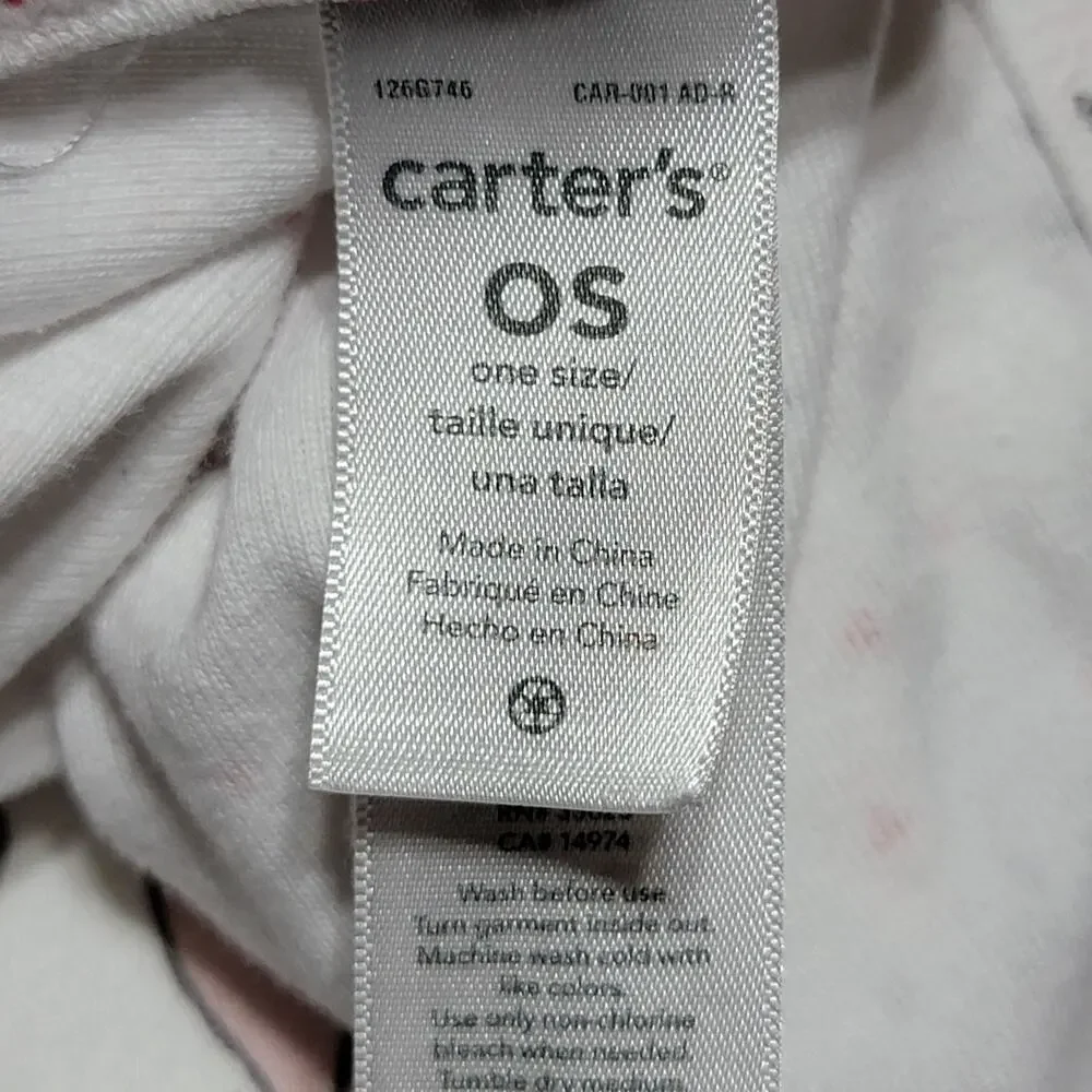 Set of 2 Carter's Receiving Blankets: Animals & Tiny Hearts - 31